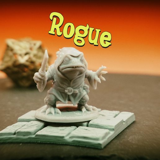 Rogue Frog - Tabletop Miniature