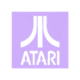 ImageToStl.com_atari-1.stl ATARI - READY TO PRINT! 3D PRINTABLE STENCIL
