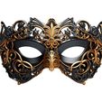 M.jpeg Máscara de Mascarada Barroca de Filigrana Real