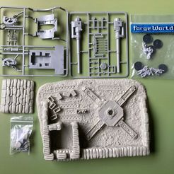 Forgeworld-Warhammer-40k-Imperial-Guard-Earthshaker-Emplacement-OOP.jpg Free OBJ file Angry Space Sandbag Fort For Angry Gun・3D print design to download