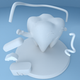 004.png Tooth with dental floss - (tooth with dental floss)