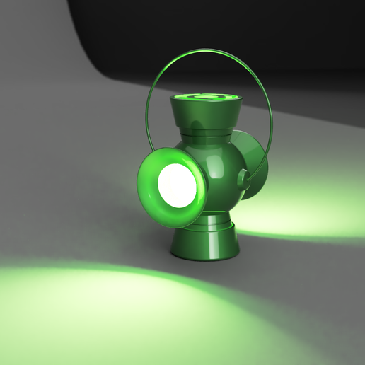 Green Lantern Power Battery 3D model