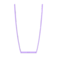 Rear Railing.stl Modell Segelboot / Yacht - 50cm langer Rumpf
