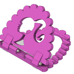 barbie-porta-c2-v20.png Archivo STL Soporte Celular BARBIE - Cell Phone Holder・Modelo para descargar y imprimir en 3D