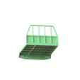 D.png 1:10 RC Flatbed Truck Bed – Detailed 3D Printable STL