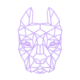 p13.STL PERRO GEOMETRICO