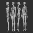 5.png 3D model (S1) bjd doll \ Female \ figurines \ articulated doll \ ooak \ 3d print \ character \ face