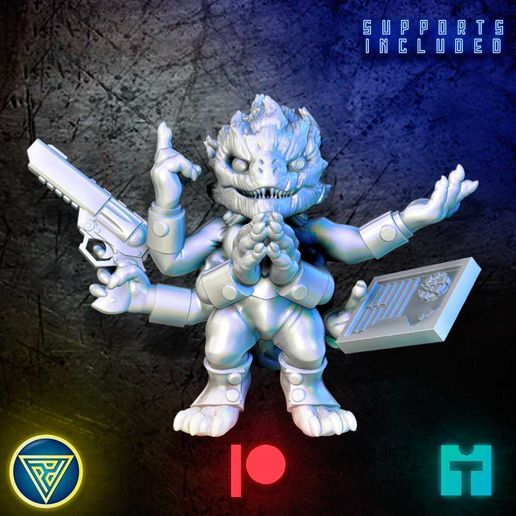 Skittermander-CF.jpg Opérateur extraterrestre à fourrure
