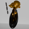 4.png Running Burger Trophy – 1st to 5th Place Set (3D Printable Model)