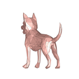 model-4.png Dog Low Poly no.2