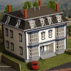 c465daef-5ebf-4bbd-8daa-9186dc85aae9.JPG Free STL file HO Scale Tenement Building・Design to download and 3D print