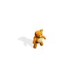 13.jpg TEDDY 3D MODEL - 3D PRINTING - OBJ - FBX - 3D PROJECT BEAR CREATE AND GAME READY  TEDDY PET TEDDY, BEAR