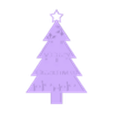 MerryChristmasSign.stl Christmas Tree!