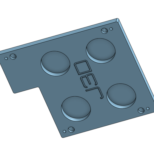 Milwaukee dual charger magnet hanger 3D model