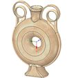 amfora03-01.jpg amphora greek cup vessel vase v03 for 3d print and cnc