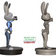 Zootopia-Judy-Hopps-4.jpg Fanart 《动物世界》警官朱迪-霍普斯展示警徽