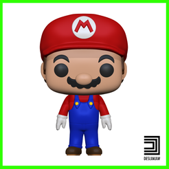 Mario-01.png Super Mario Bros Nintendo Funko Pop