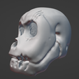 Skull2.png Cartoon style Orc skull