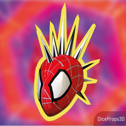 Portada.png Spider-Punk mask - Across the Spiderverse