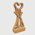Shapr-Image-2024-03-22-201105.png Man Woman Love Sculpture, Love Statue, Couple holding heart above, Couple In Love, Home Decor, Valentine's Day, Wedding Anniversary