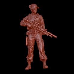 BPR_Render.jpg STL file AMERICAN SOLDIER ON GUARD・3D printable model to download, estorilmad