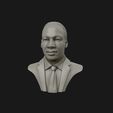 06.jpg Martin Luther King head sculpture ready to 3D print