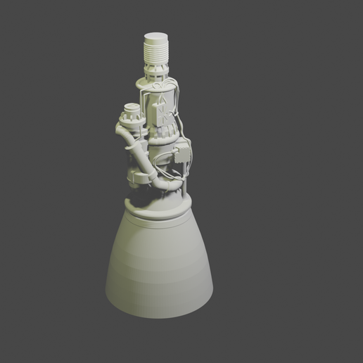 STL file Raptor 2 Starship engine 🚀 ・3D printable model to download・Cults