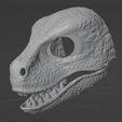 toony-raptor-1.jpg Fursuithead toony raptor with moving jaw