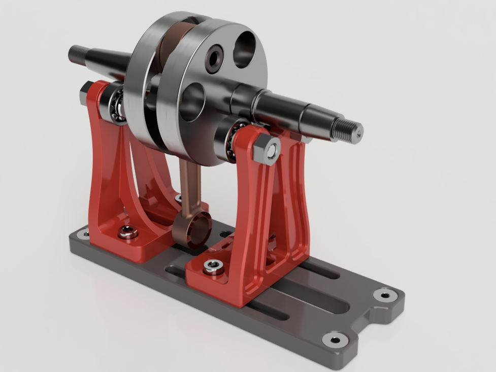 Archivo STL gratis Herramienta de medición de desviación del cigüeñal