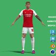 Rowe_1.jpg 3D Rigged Emile Smith Rowe Arsenal 2024