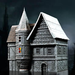 1.png Antique Houses -  Haunted House 1