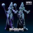 001.jpg Girl Frost Wizard Normal and Nude 3D print model