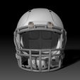 BPR_Composite25.jpg NFL Fottball Helmet Riddell Speed with Padding 3D Model
