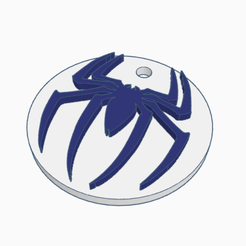 Capture-d'écran-2023-08-17-124310.png Fichier STL gratuit porte clé spider-man araignée・Modèle pour impression 3D à télécharger