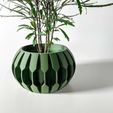 untitled-2540.jpg The Gervi Planter Pot with Drainage Tray & Stand: Modern and Unique Home Decor for Plants and Succulents  | STL File