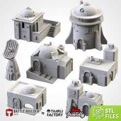 22_04_DES_BUILD_00_01.jpg Archivo 3D DESERT BUILDINGS・Modelo de impresión 3D para descargar