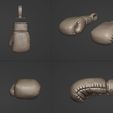 quad.jpg Archivo STL Guantes de boxeo・Modelo imprimible en 3D para descargar