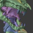 teeth.jpg World of Warcraft Sylvanas Bow 3D print model