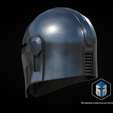 135.png Medieval Mando Helmet - 3D Print Files