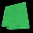 Captura-de-Pantalla-2023-03-14-a-las-22.00.18.jpg STL file WEED BOX WEED CONTAINER WEED 420 BIG MANDALA GRINDERKING 180X180X50MM EASY PRINT・3D printing model to download