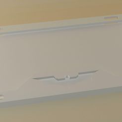 2.1.jpg Free STL file Cover car plate・3D printable design to download