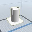 spool.jpg FILAMENT SPOOL HOLDER for Flashforge Creator Pro 3D Printer