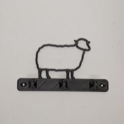 Range-clef-mural-mouton.jpg Wall mounted key holder sheep