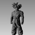 GOKU-SUPER-HERO-RENDER-GRIS-2.jpg Fichier STL GOKU SUPER HERO DRAGON BALL SUPER・Design pour imprimante 3D à télécharger