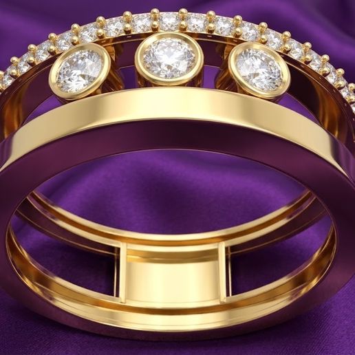 MInimalistic daily wearable lightweigh ring. MRX48