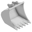 XXL1.png Oversized bucket for Volvo EC160E (1:14) (Download)