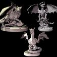 kit-dragons.jpg Kit manticore and two dragons for dungeons and dragons
