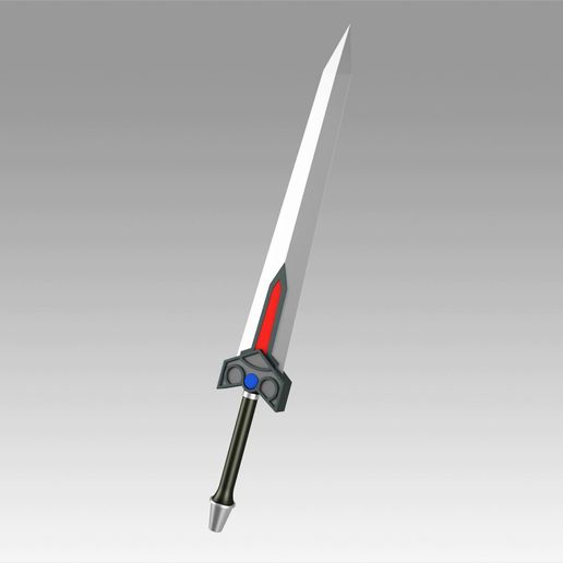Fate EXTRA Fate Grand Order Saber Brave Sword - 3D model önizlemesi