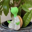 5BBC04C5-76EA-4810-8600-D1B4225C6761.jpeg STL file TURTLE BUDDHA - easy print no supports - 3MF・Model to download and 3D print