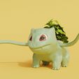 render-maceta2.jpg Bulbasaur pot / BULBASAUR POT